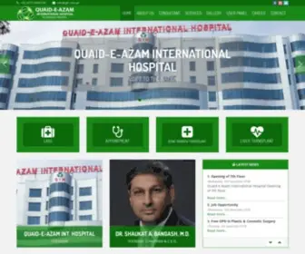Qih.com.pk(Azam International Hospital) Screenshot