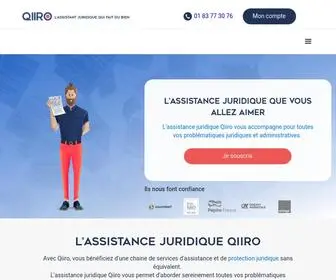 Qiiro.eu(Assistance juridique Qiiro) Screenshot