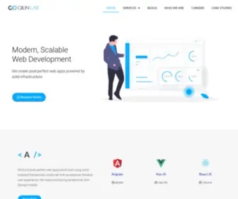 Qilinlab.com(Modern) Screenshot
