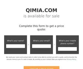 Qimia.com(Deze website) Screenshot