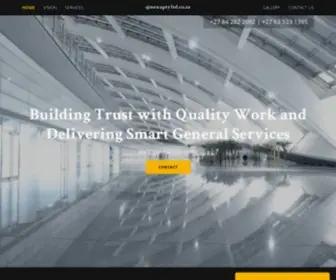 Qinexaptyltd.co.za(A Construction company) Screenshot