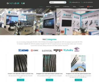 Qingflex.com(Qingdao Qingflex Hose Factory) Screenshot