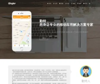 Qingter.com(西安勤特电子信息技术有限公司) Screenshot