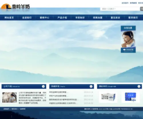 Qinlingyang.com(户县秦岭羊食品有限公司) Screenshot