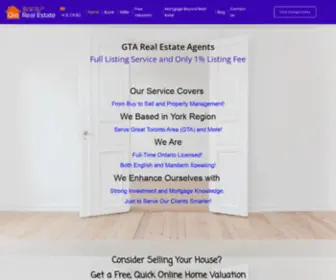 Qinrealestate.com(Best GTA Real Estate Agent) Screenshot