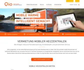 Qio.de(Qio Heizzentralen) Screenshot