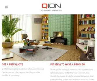 Qion-Clean.uk(OUR SERVICES) Screenshot