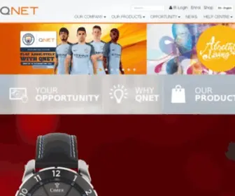 Qiportal.com(QNET is a dynamic wellness and lifestyle company) Screenshot