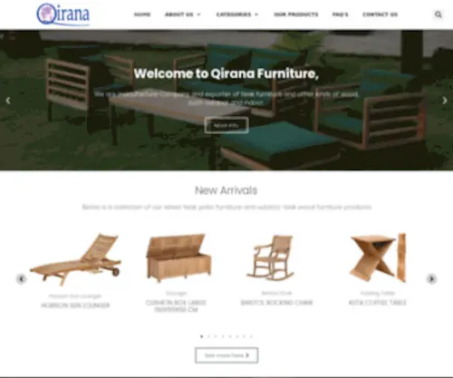 Qirana.com(Garden furniture) Screenshot
