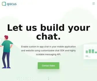 Qiscus.com(Improve Customer Experience with the Customer Engagement Platform) Screenshot