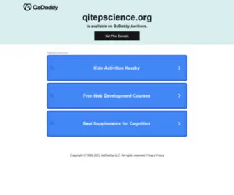 Qitepscience.org(北京pk赛车) Screenshot