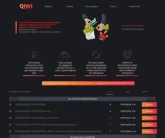 Qiwi-Wallet.net(Купить киви) Screenshot
