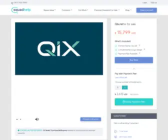 Qix.net(Forsale Lander) Screenshot