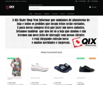 Qixskateshop.com.br(QIX International) Screenshot