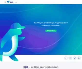 Qjob.hu(Szakemberkeresés bármilyen feladathoz) Screenshot
