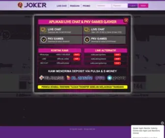 Qjoker.com(Agen Sakong Online Indonesia) Screenshot