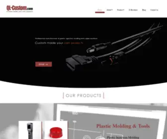 QL-Custom.com(Custom Over molding Cable Wire Harness Manufacturer) Screenshot