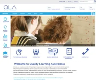 Qla.com.au(Quality Improvement Tools) Screenshot