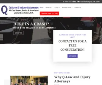 Qlaw.com(Q Law) Screenshot