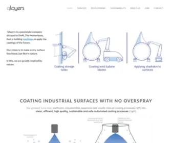 Qlayers.com(Applying coatings of the future) Screenshot