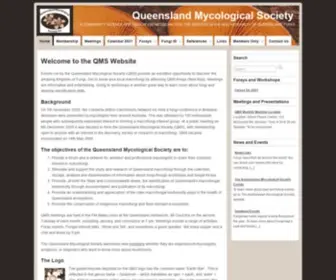 QLdfungi.org.au(The Queensland Mycological Society) Screenshot