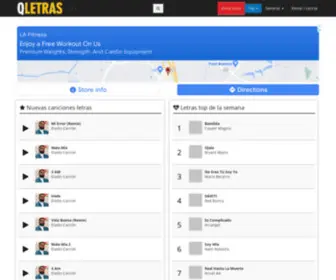 Qletras.com(Letras de Canciones) Screenshot