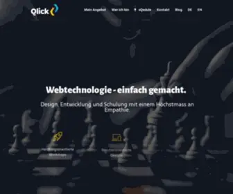 Qlick.ch(Qlick Development & Design) Screenshot