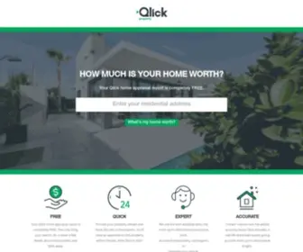 Qlick.com.au(Your Qlick home appraisal report) Screenshot