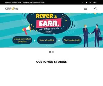 Qlicknpay.com(A Better Way To Pay) Screenshot