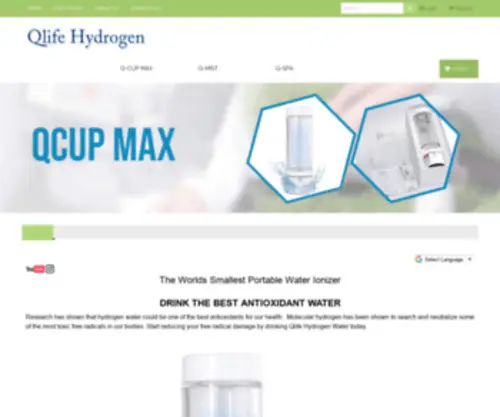 Qlifehydrogen.com(The Q) Screenshot