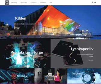 Qlight.no(Vårt ansvar) Screenshot