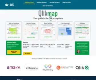 Qlikmap.org(Startseite) Screenshot