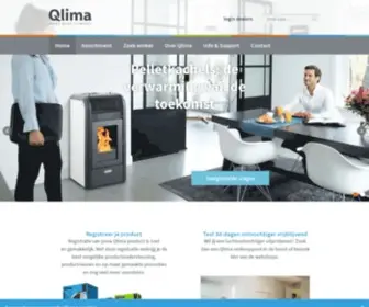Qlima.nl(Qlima Home Made Climates) Screenshot
