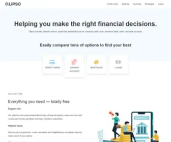 Qlipso.com(Helping you make the right financial decisions) Screenshot