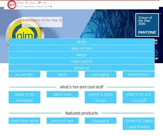 QLM.com.au(QLM Label Makers Australia) Screenshot