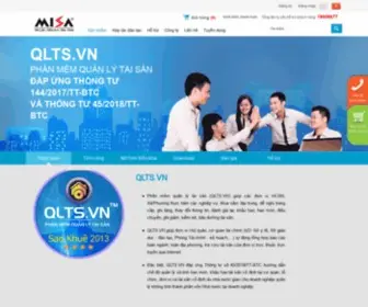 QLTS.vn(Trang chủ) Screenshot