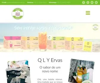 Qlyervas.com.br(Q L Y Ervas) Screenshot