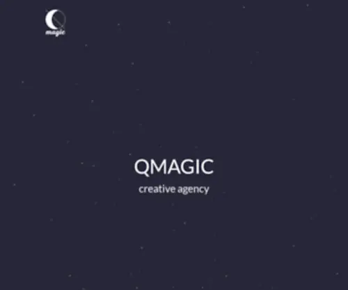 Qmagic.ru(Creative agency) Screenshot