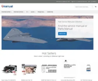 Qmanual.com(Service Manual) Screenshot
