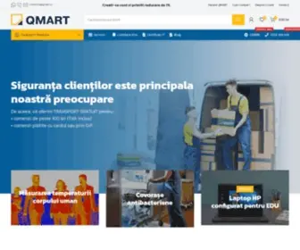 Qmart.ro(Magazinul online Quartz Matrix cu soluții și servicii B2B) Screenshot