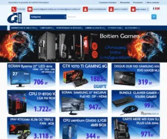 Qmax-Trading.com(Vente matériel informatique en Tunisie) Screenshot