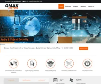 Qmaxindia.com(Qmax India) Screenshot