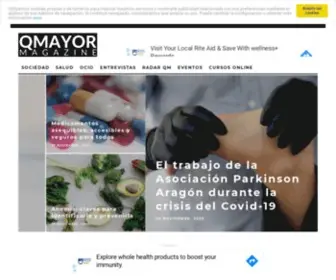 Qmayor.com(Revista para Mayores) Screenshot