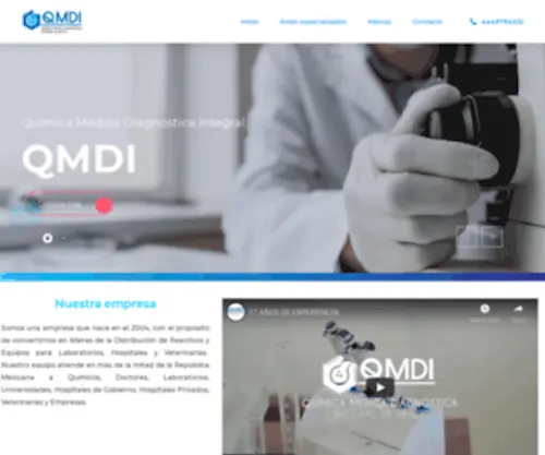 Qmdi.com.mx(Inicio QMDI) Screenshot