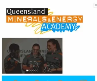 Qmea.org.au(Queensland Minerals and Energy Academy) Screenshot