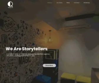 Qmedia.co.in(Video Production Company) Screenshot
