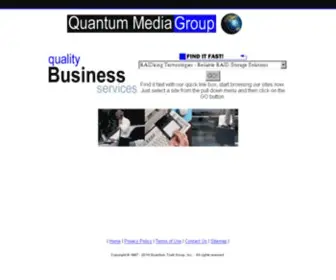 Qmedia.com(Helping America's Small Businesses with Marketing since 1994) Screenshot