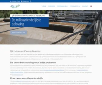 Qmes.nl(Uw partner op het gebied van milieupoplossingen) Screenshot