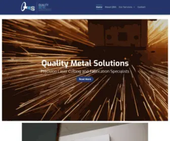 Qmetal.com.au(Quality Metal Solutions) Screenshot