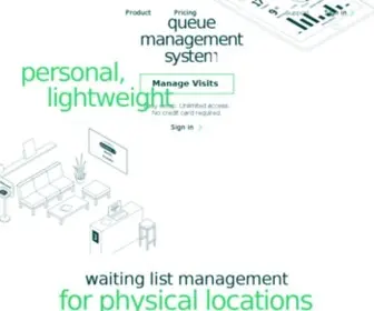 Qminderapp.com(Queue Management System & Waiting Line Management) Screenshot